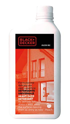 Black+Decker 62080X0001 Detergente universal para hidrolimpiadoras, 1 L