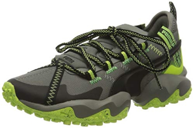 PUMA Erupt Trl, Zapatillas de Running Unisex Adulto, Gris (Ultra Gray/Fizzy Yellow), 38 EU