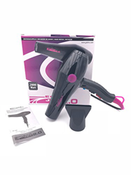 Giubra - Secador de pelo profesional Eco Jet 2.0 - 2000 W de potencia - Color negro en oferta