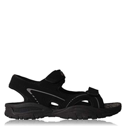 Slazenger Wave Hombre Sandalias Deportivas con Correa Cierre Tactíl Negro EUR 44 2/3 características