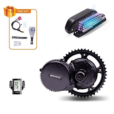Bafang BBS02B 48V 750W BBS02 8FUN Kit de Bicicleta Eléctrica con batería y Cargador E Bike Motor 8fun Mid Conversion Kit para Bicicleta de Montaña Elé