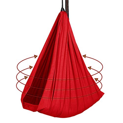 ZCXBHD Ajustable Terapia Columpios para Niños y Adultos con Autismo Aspergers Asiento Hamaca Sensorial para Una Mejor Integración Sensorial (Hardware 