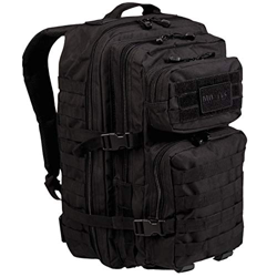 Mochila negra MILTEC USA Asalto 3 días | US Assault 36L GRANDE características