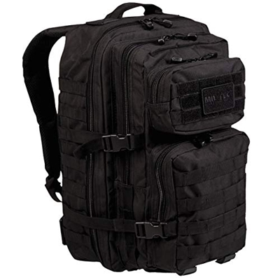 Mochila negra MILTEC USA Asalto 3 días | US Assault 36L GRANDE