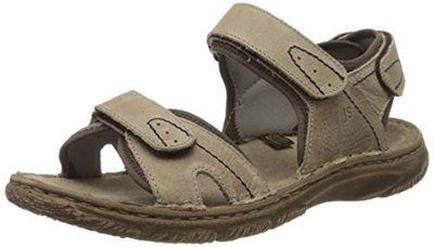 Josef Seibel Carlo 09, Sandalia con Pulsera Hombre, Beige (Beige/Kombi Te170 201), 40 EU