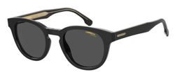 Lunettes de Soleil Carrera 252/S Black/Grey 50/22/145 homme características