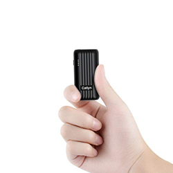 【El más pequeño】 Mini Power Bank 5000mAh Batería Externa Pequeño y Ligero con Salida de 2.4A y Entradas (Mirco + USB C) para Huawei, Samsung, iPhone,  precio