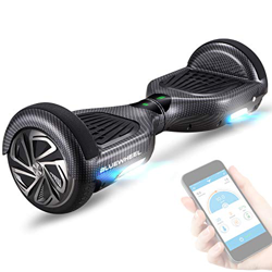 Bluewheel 6.5" Patinete eléctrico - Marca de calidad alemana - Hoverboard con Sistema de Seguridad para Niños, Altavoz Bluetooth y Luces LED, 2 Motore en oferta
