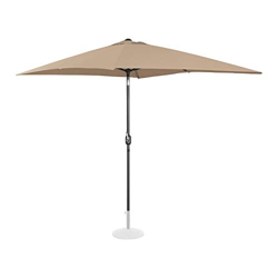 Uniprodo Sombrilla De Jardín Grande Parasol para Terraza Uni_Umbrella_TSQ2030TA (Inclinable, Pantalla Rectangular 200 x 300 cm, Color Topo) características