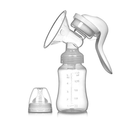Kidoo - Sacaleches - Extractor de Leche Manual para una Extracción Suave, Rápida Y Cómoda - Incluye Biberón características