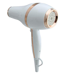 Secador de cabello LIM HAIR LX. LUXURY, NanoSILVER, 2200 W, PROFESIONAL, vida Extra larga,ligero. 2 boquillas y difusor (BLANCO) en oferta