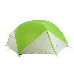 Naturehike Mongar Tienda de campaña de mochilero Ligero 2 Personas para el Excursionismo, el Senderismo y el Camping (Verde Claro) en oferta