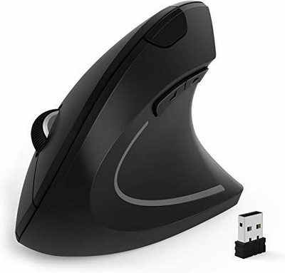 Ratón Vertical Ergonómico,para zurdos. Inalámbrico Juegos (WGSB-014)