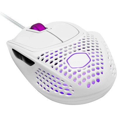 Cooler Master MM720 RGB Optical Gaming Mouse Lightweight 16K DPI Glossy Blanco