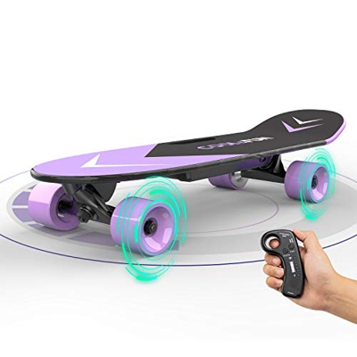 SOUTHERN WOLF Monopatín eléctrico con Longboard y Mando de Control para niños o Adultos, Motor de 150 W
