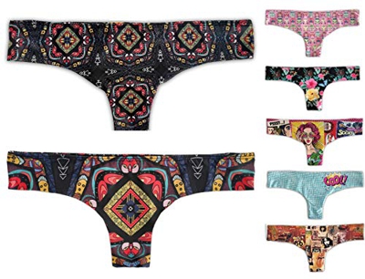 "N/A" Braga Bikini Traje de baño de Mujer/Corte brasileña sin Costuras Corte Laser/Ropa Moda Mujer (Negro Estrella, S-M)