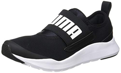 PUMA Wired Slipon, Zapatillas Unisex Adulto, Negro Black White, 36 EU