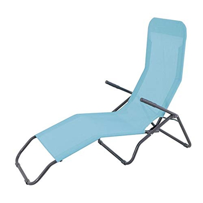Planeta Huerto Tumbona Reclinable Acero/Textlene