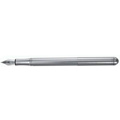 Kaweco Liliput - Pluma estilográfica (grosor de escritura 0,5 mm), color plateado