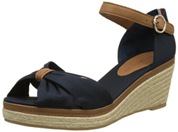 Tommy Hilfiger E1285lba 40d, Sandalias Punta Cerrada Mujer, Azul (Midnight 403), 39 EU características