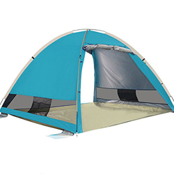 G4Free Al Aire Libre Tienda de Playa Emergente Automática Cabaña Familiar Grande Instantánea 3-4 Personas Refugio Solar UV en oferta