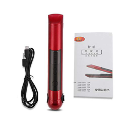 Rizador y plancha de pelo Mini dispositivo de planchado de pelo inalámbrico profesional recargable herramienta de peinado para todo tipo de cabello(ro precio