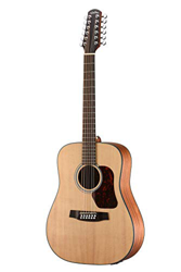 Walden D552E Natura - Guitarra acústica (12 cuerdas, parte superior de pícea sólida, 12 cuerdas), color natural en oferta