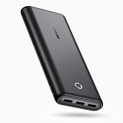 POWERADD EnergyCell Cargador Portátil 26800mAh Batería Externa con 2 Entradas y 3 Salidas de Puertos USB Cargador Portátil Móvil para iPhone Samsung X