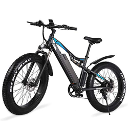 GUNAI Bicicleta de Montaña Eléctrica 1000w, Bicicleta de Nieve de 26 Pulgadas con Pantalla LCD y Freno Hidráulico de Disco características