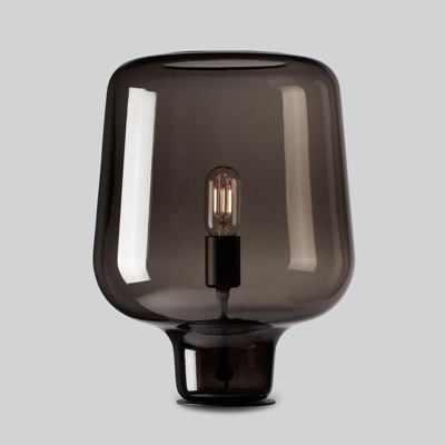 Northern Say my name lámpara mesa gris brillante