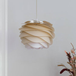 UMAGE Carmina Mini colgante crema/cable blanco en oferta