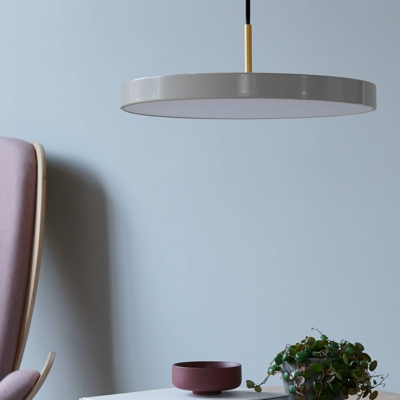 UMAGE Asteria medium colgante latón gris claro