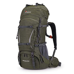 MOUNTAINTOP 50L / 70L Mochilas de Trekking para Adultos, Mochilas de Viaje para Acampar, Mochila Senderismo para Hombres y Mujeres en oferta