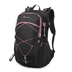 MOUNTAINTOP Mochilas Senderismo 40 litros, Portátil Mochila Trekking Impermeable, Mochilas de Montaña Hombre Mujer para Viajes Acampadas al Aire Libre características
