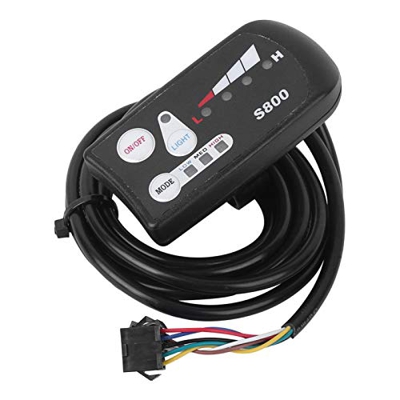 DAUERHAFT LED Meter S800 Display Exquisita Pantalla Horizontal en Blanco y Negro Profesional Duradera, para Entretenimiento en el hogar, para competen