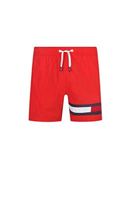 Tommy Hilfiger Short Drawstring Bañador para Hombre, Flame Scarlet, Large