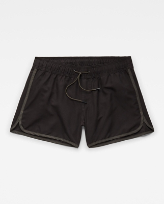 G-Star Raw - Bañador Bermuda De Hombre Negro Liso