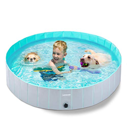 lunaoo Piscina para Perros - Bañera Plegable para Mascotas, Antideslizante y Resistente al Desgaste Bañera para Niños Natación Piscina para Mascotas P precio