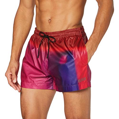 BOSS Hoki Bañador para Hombre, Color Rosa 662, L