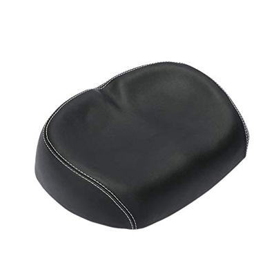 FADDARE Sillín de bicicleta, cómodo sillín de bicicleta de doble capa, amortiguador de golpes, asiento de bicicleta ancho, extra suave, repuesto para 