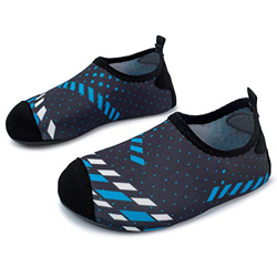 L-RUN L-RUN-CT-2uk-Black Blue-13.5-1 - Sandalias con cuña de Sintético Unisex niños precio