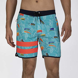 Hurley M BP Toucan 18' Bañador, Hombre, Oracle Aqua, 36 características