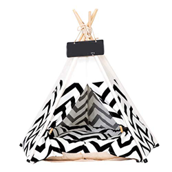 Tipi para Mascotas, Carpa De Lona De Algodón para Perros (Cachorros) Y Gatos, Carpas Portátiles para Perros, Peluches Lavables para Perros Y Gatos, Ca características