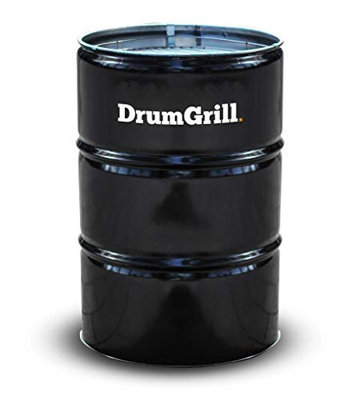 DrumGrill Big Multifuncional Acero Barril de Aceite Barbacoa Parrilla de Carbón de Carboncillo, Fuego, Muebles de Exterior Ligero Barbacoa Parrilla pa