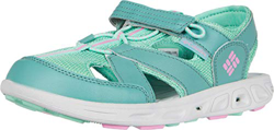 Columbia Youth TECHSUN Wave, Sandalias, Verde (Copper Ore, Orchid 344), 33 EU características