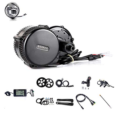 Kit de conversión de bicicleta eléctrica Mid Drive Kit Bafang BBS01B Kit de motor central 350W 36V Ebike Motor Bafang Drive System