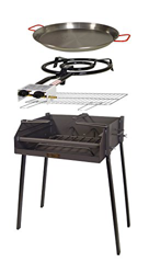 IMEX EL ZORRO 71589 Kit Barbacoa Cuadrada, Negro, 60x40x75 cm precio