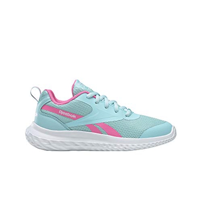 Reebok Rush Runner 3.0, Zapatillas de Running Mujer, DIGGLW/KICPNK/Blanco, 39 EU