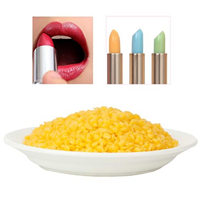 Cera de Abejas Amarilla Natural del Gránulo, Lápiz Labial de DIY y Material Cosmético, Cera de Abejas sin Olor (500 G)