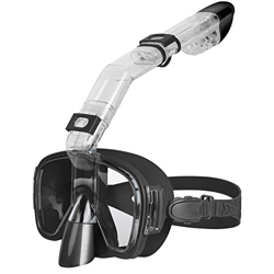 Unigear Máscara de Snorkel, Gafas de Snorkel con Tapa Seca y Plegable Antivaho con Soporte para Cámara para Buceo Libre y Natación, Equipo de Snorkel  en oferta